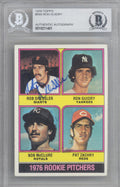 Rob Dressler & Bob Mcclure Autographed 1976 Topps Rookie Card #599 Beckett BAS #10211401