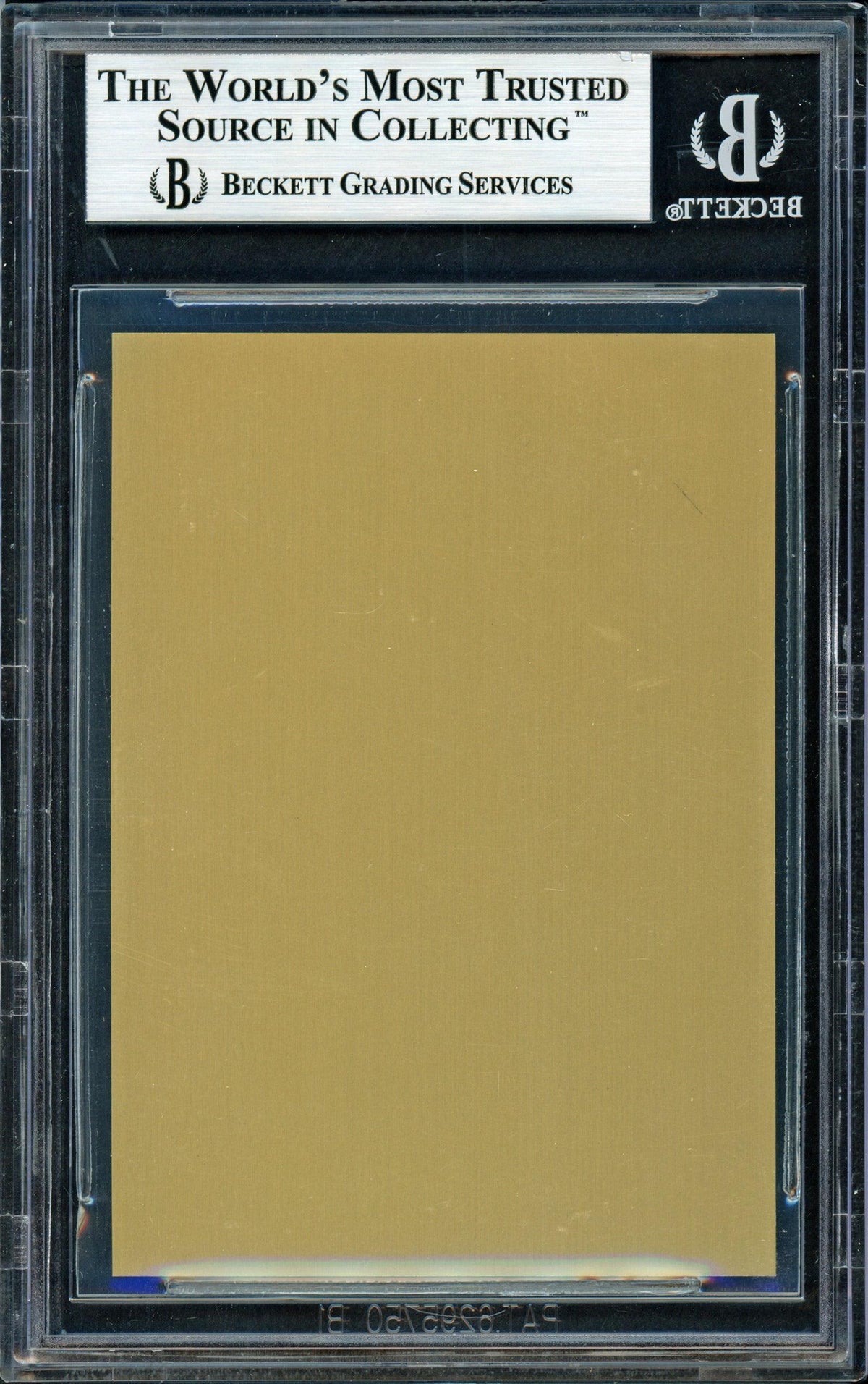 Ralph Kiner Autographed 1982 Metallic HOF Plaque Card Pittsburgh Pirates Beckett BAS #11482558