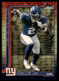 2025 Topps Chrome #313 Antwane Wells Jr. Rookie Gold Etch SuperFractor 1/1