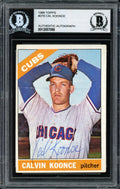Cal Koonce Autographed 1966 Topps Card #278 Chicago Cubs Beckett BAS #12057066
