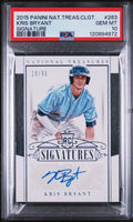 2015 National Treasures #263 Kris Bryant Signatures /99 PSA 10 120894972