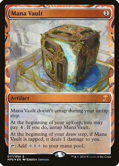 Mana Vault (17) [Masterpiece Series: Kaladesh Inventions]