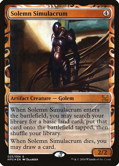 Solemn Simulacrum (25) [Masterpiece Series: Kaladesh Inventions]