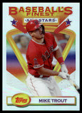 2020 Topps Finest Flashbacks #116 Mike Trout Refractor