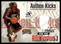 1999 E-X Century Allen Iverson Authen-Kicks Game-Used Shoe Patch /165