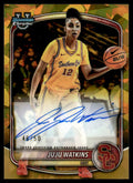 2025 Bowman Chrome U Sapphire Juju Watkins Gold Auto /50