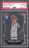 2015 Panini Prizm Nikola Jokic #335 PSA 10