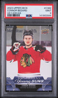 2023 Upper Deck UD Canvas Connor Bedard #C382 PSA 9