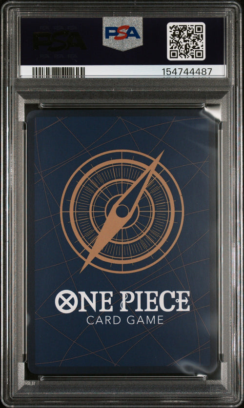 2024 One Piece Promo Offline Regional Volume 3 Finalist Monkey D. Luffy #OP07-091 PSA 10 – back