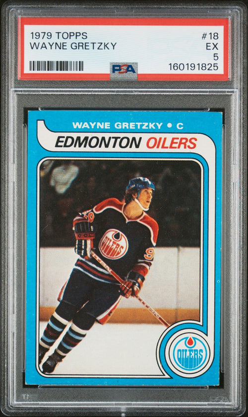 1979 Topps Wayne Gretzky #18 PSA 5 – front
