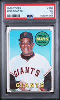 1969 Topps Willie Mays #190 PSA 5