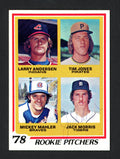 Jack Morris Autographed 1978 Topps Rookie Card #703 Detroit Tigers SKU #161603