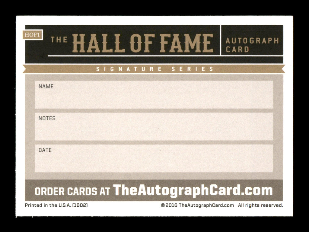Rod Carew Autographed  Hall of Fame  Card Minnesota Twins, California Angels SKU #186803