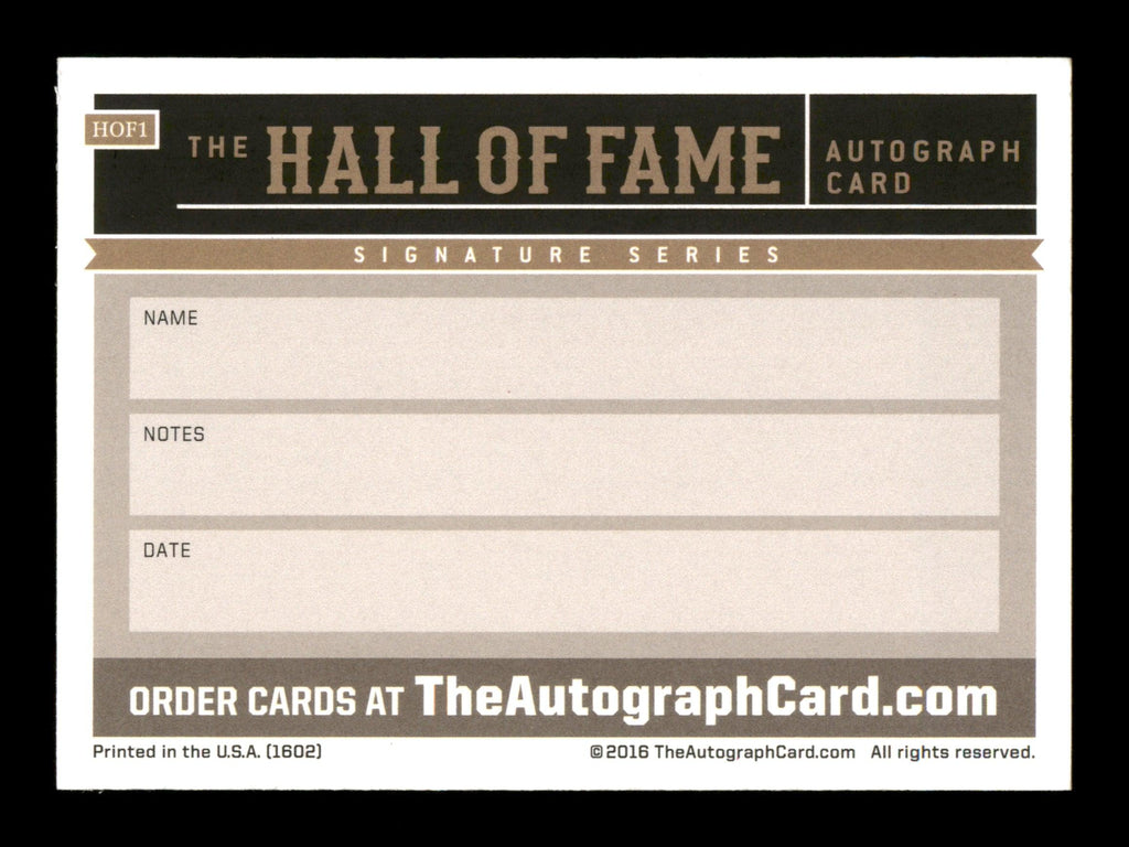 Rod Carew Autographed  Hall of Fame  Card Minnesota Twins, California Angels SKU #186804