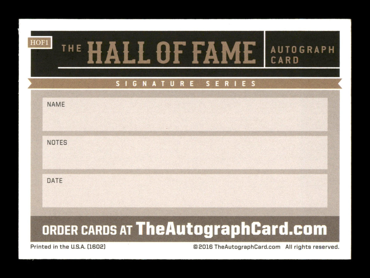 Rod Carew Autographed  Hall of Fame  Card Minnesota Twins, California Angels SKU #186804