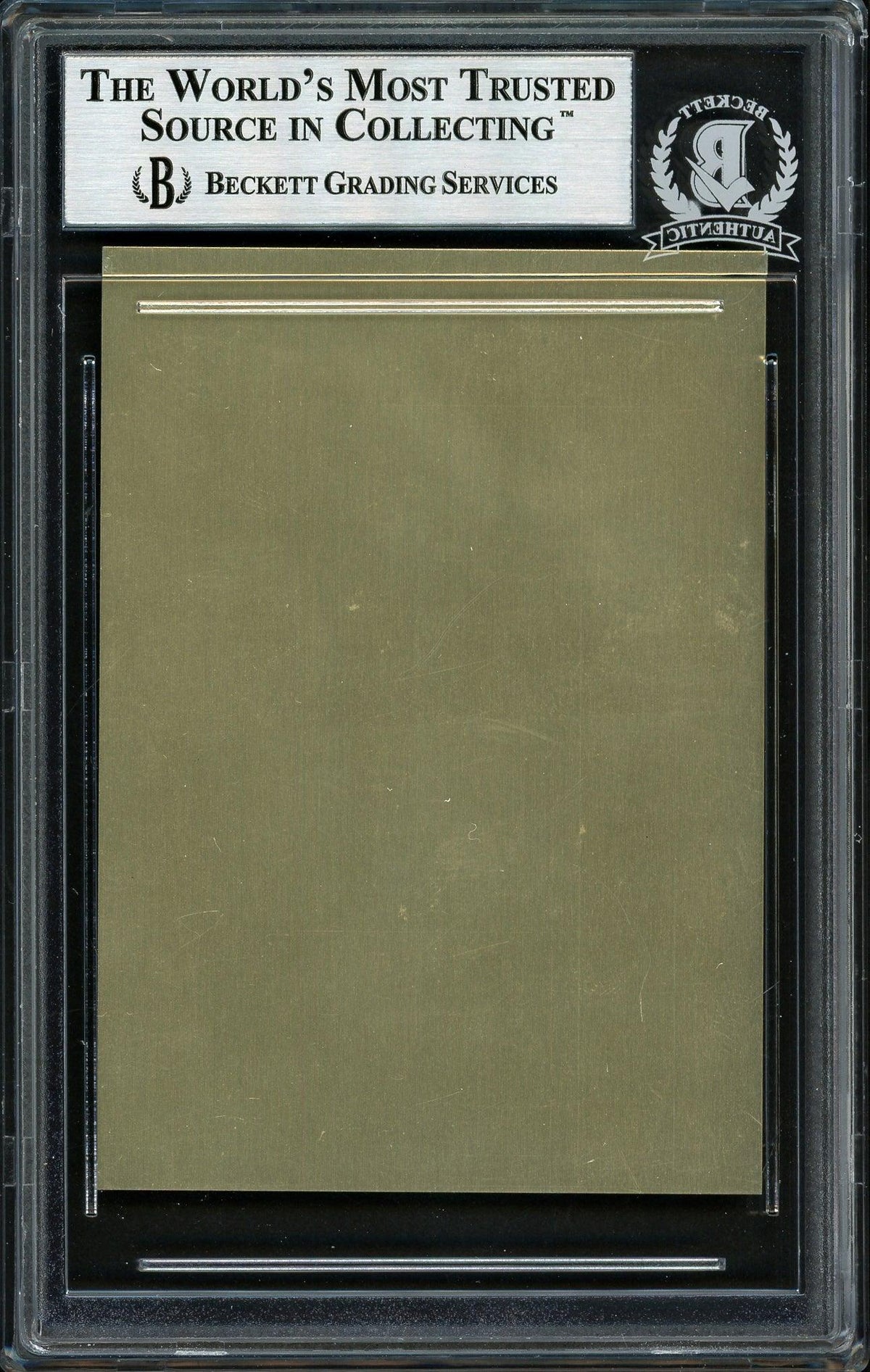 Luke Appling Autographed 1982 Metallic HOF Plaque Card Chicago White Sox Beckett BAS #12516198