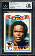 Rod Carew Autographed 1984 Topps All Star Set Card #2 California Angels Beckett BAS #12511930