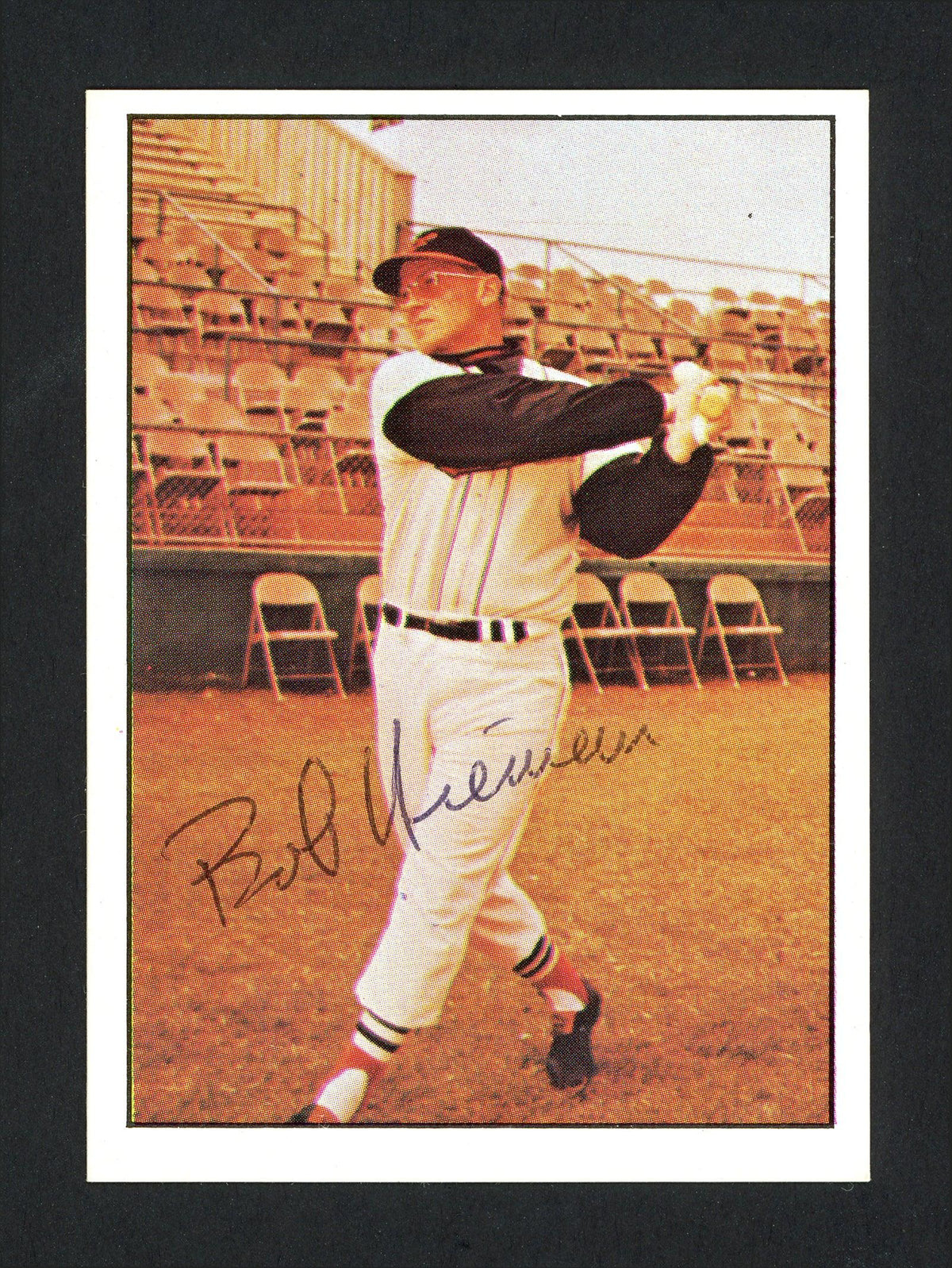 Bob Nieman Autographed 1979 TCMA Card #211 Baltimore Orioles SKU #165599
