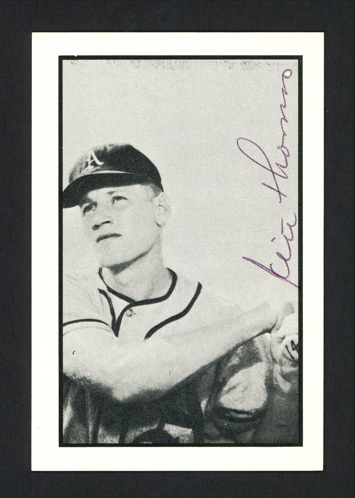 Keith "Kite" Thomas Autographed 1983 CCC 1953 Bowman Reprint Card #62 Philadelphia A's SKU #165632