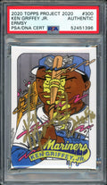 Ken Griffey Jr. Autographed Topps Project 2020 Ermsy Card #300 Seattle Mariners "HOF 16" #1/1 PSA/DNA #52451396