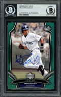 Ichiro Suzuki Autographed 2005 Upper Deck Sweet Spot Card #8 Seattle Mariners Beckett BAS #12668593