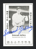 Smead Jolley Autographed 1979 Diamond Greats Card #136 Chicago White Sox SKU #165789