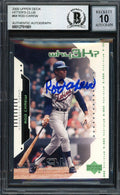 Rod Carew Autographed 2000 Upper Deck Hitters Club Card #68 Minnesota Twins Auto Grade Gem Mint 10 Beckett BAS #12751681