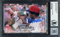 Rod Carew Autographed 2017 Topps Stadium Club Card #61 Minnesota Twins Auto Grade Gem Mint 10 Beckett BAS #12751999