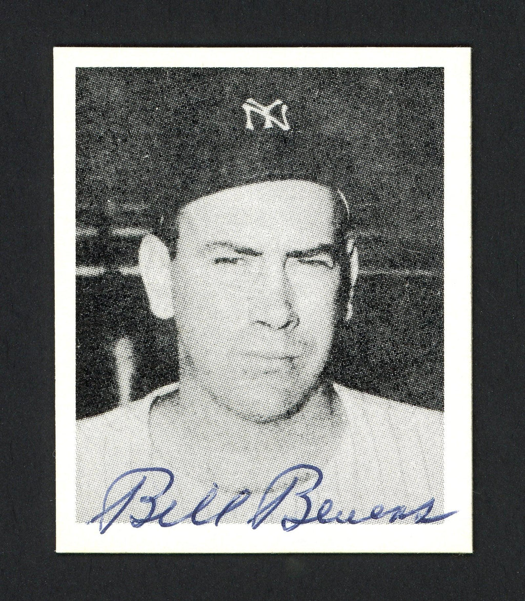 Bill Bevens Autographed 1978 Bowman 1948 Bowman Reprint Card #22 New York Yankees SKU #165912