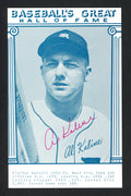 Al Kaline Autographed 1977 Baseball's Great Exhibit Card Detroit Tigers SKU #161135
