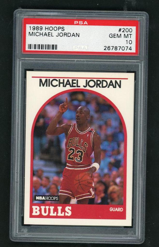 1989 Hoops Michael Jordan #200 PSA 10