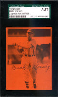 Mark Koenig Autographed 1974 TCMA Card JSA #B17829