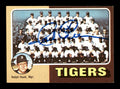 Jack Pierce Autographed 1975 Topps Team Card #18 Detroit Tigers SKU #168334