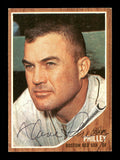 Dave Philley Autographed 1962 Topps Card #542 Boston Red Sox High Number SKU #170030