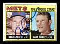 Greg Goossen Autographed 1967 Topps Rookie Card #287 New York Mets SKU #170827